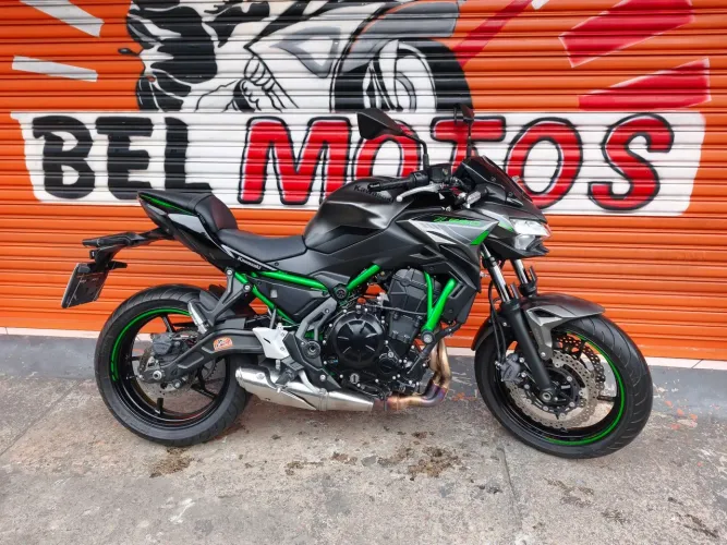 KAWASAKI Z 650 ABS 2024 COM 9 MIL KM BEL MOTOS