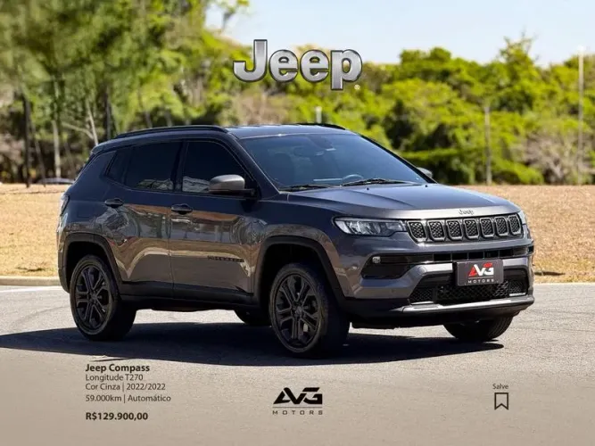 Jeep Compass Long. T270 1.3 TB 4X2 Flex AUT 2022
