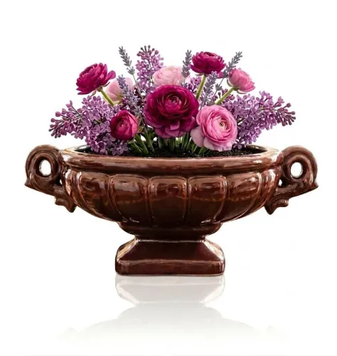 Vaso decorativo estilo grego