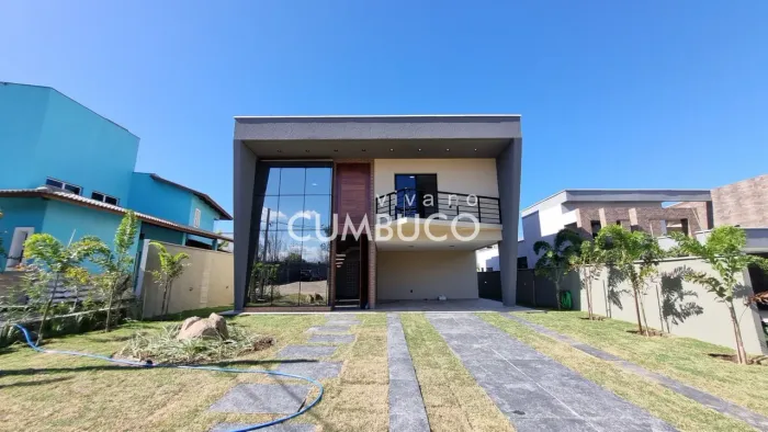 Sobrado com 4 dormitórios à venda, 263 m² por R$ 1.650.000,00 - Cumbuco - Caucaia/CE