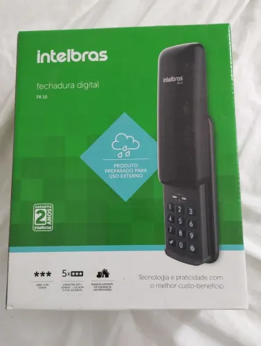 Fechadura eletrônica Intelbras FR-10 nova lacrada na caixa