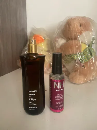 Kit óleos para cabelo