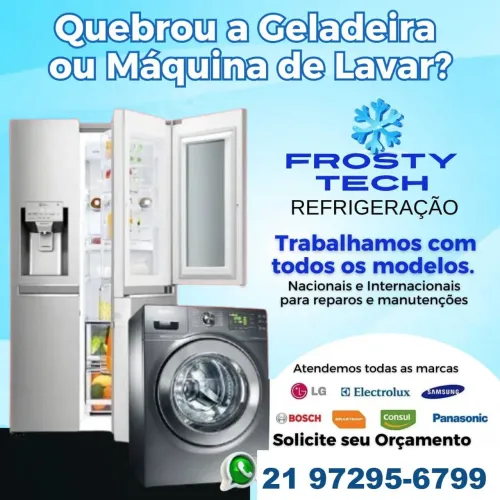 **CONSERTO DE GELADEIRAS E MÁQUINAS DE LAVAR**