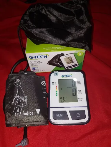 Aparelho de pressão digital automático de braço G.tech
