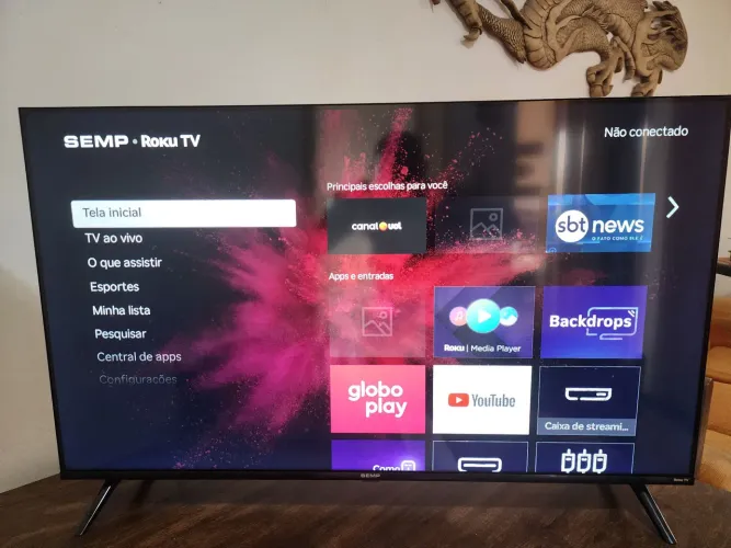 Smart tv semp Toshiba 43 polegadas