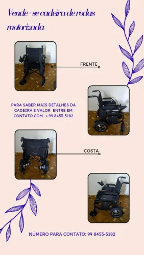 Vende-se Cadeira motorizada