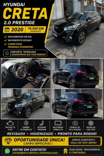 Hyundai Creta Prestige 2.0 16V Flex Aut. 2020
