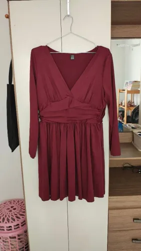 Vestido vinho