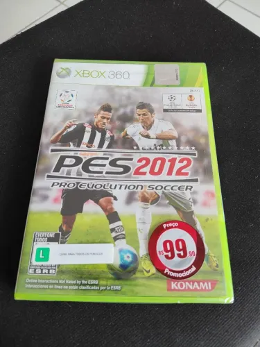 PES 2012 ORIGINAL XBOX 360 COM CERTIFICADO DE AUTENTICAÇÃO DA XBOX COLECIONADOR