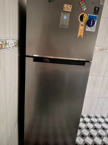 Geladeira Frost Free inox Samsung