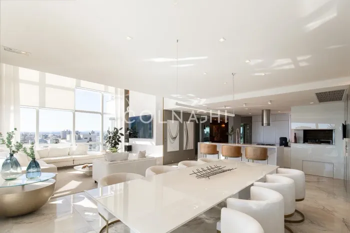 Projeto autoral com living integrado