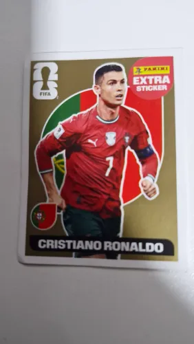 Figurinha GOLD - CRISTIANO RONALDO