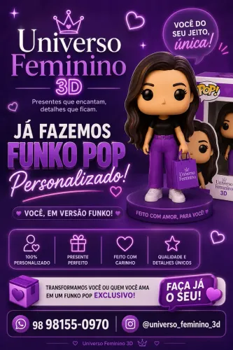 Funko Personalizado - Sua Foto - 11cm