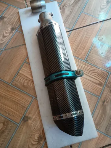 Escape Carbono com Silenciador