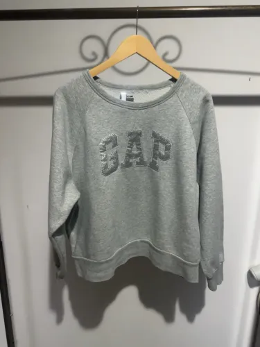 Moletom GAP Feminino Original G Cinza | Excelente Estado