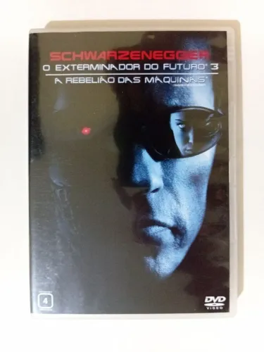 Filme DVD O Exterminador Do Futuro 3 A Rebelião Das Máquinas Arnold Schwarzenegger