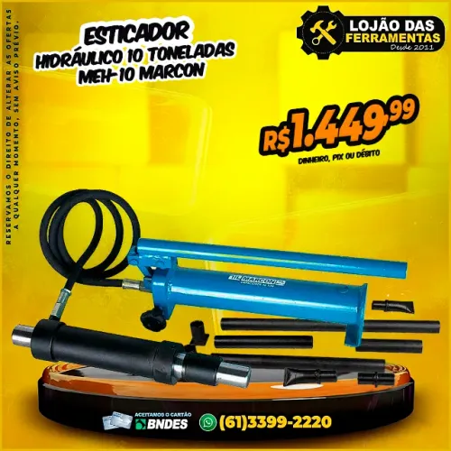 Esticador 10 Toneladas Hidráulico MEh-10 Marcon