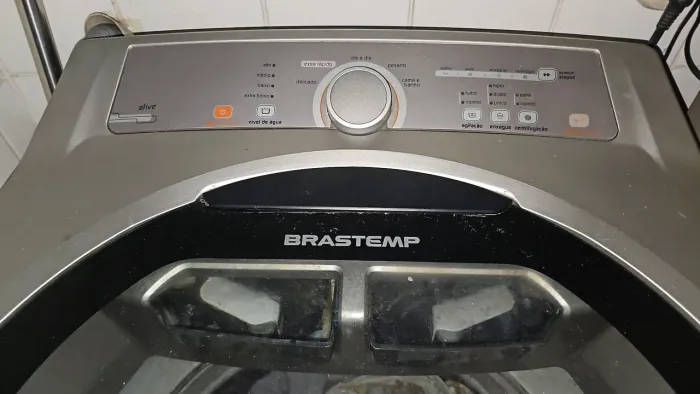 Lava roupas Brastemp Clean 11kg inox