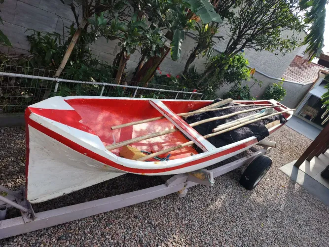 Canoa a remo!