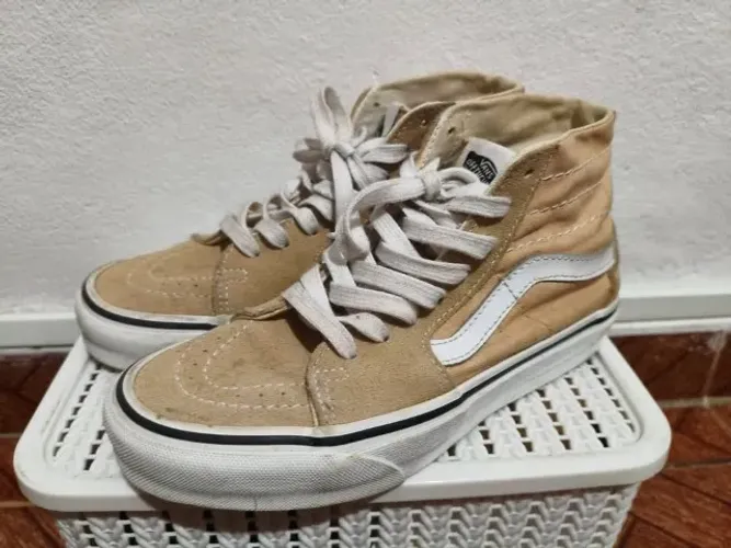Tênis Vans Sk8-Hi Cano Alto Original - Tamanho 33