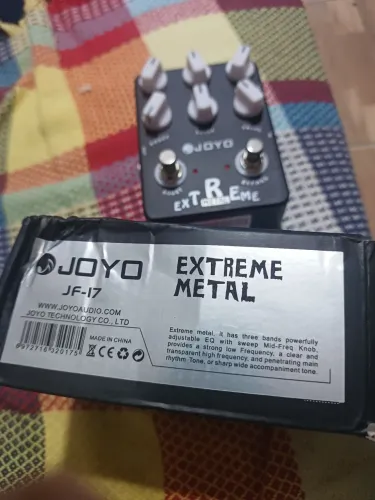 Vendo pedal Joyo distorção fone *