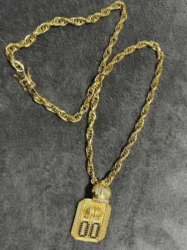 Corrente banhada a Ouro 18k