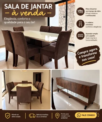 Sala de Jantar Completo a venda
