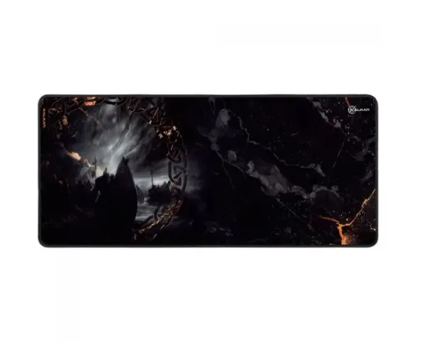 MousePad Gamer Kalkan Ember EXT, Extra Grande, 900x400mm, Preto