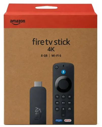 Fire TV Stick 4K (Original Amazon - Lacrado - Garantia)
