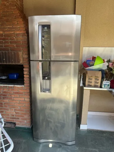 Geladeira Electrolux Frost Free Inox DW42X - 380 L - 220 V