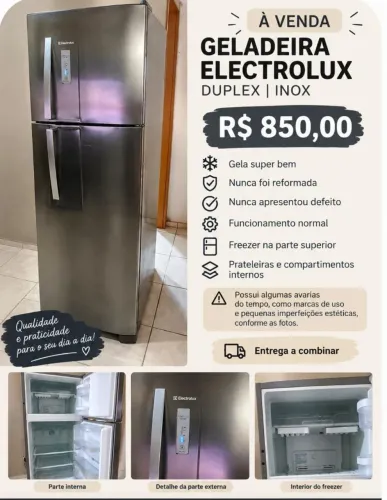 GELADEIRA Eletrolux