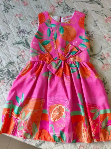 Vestido infantil Tamanho 6