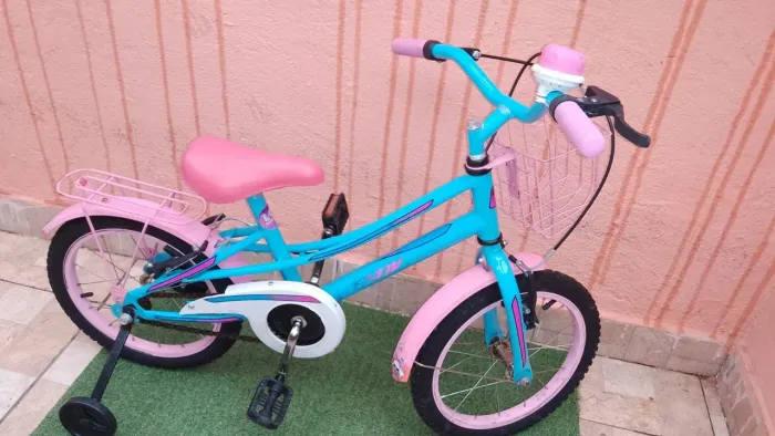Bicicleta aro 16 Ceci menina semi nova