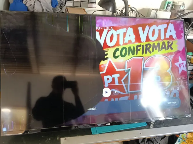 Vendo tv AOC para retirada de peça
