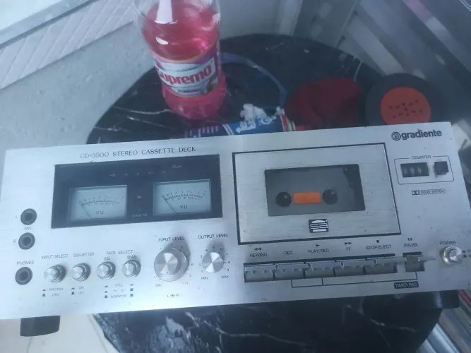 Tape deck gradiente cd 3500