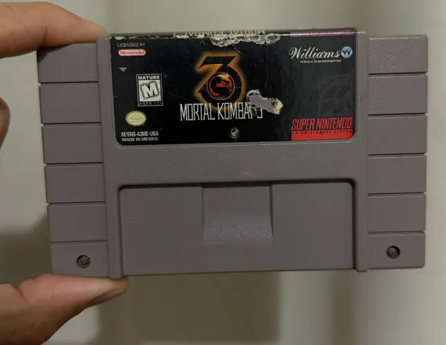 Mortal kombat 3 super Nintendo
