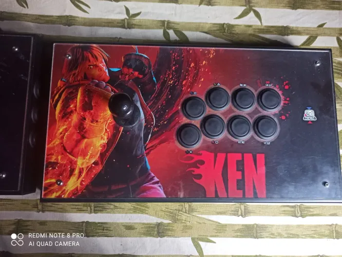 2 Arcade ps4 nativa compatível com ps3,Pc, switch,em acrílico metal