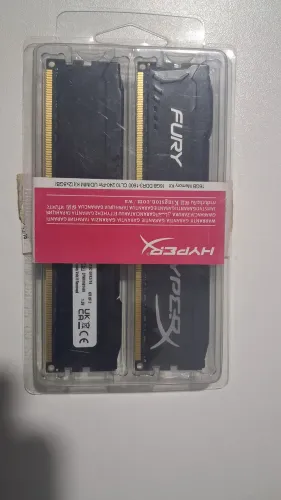 16gb memoria ram ddr3 hyperx fury (2x8) nunca usado