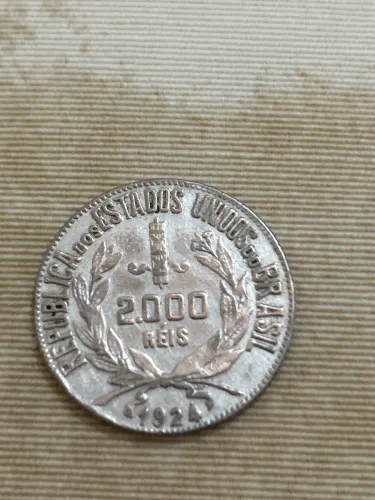 Moeda Brasil ano 1924