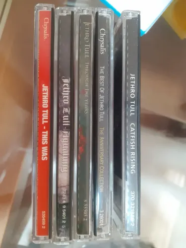 Coleção 5 CDs Jethro Tull