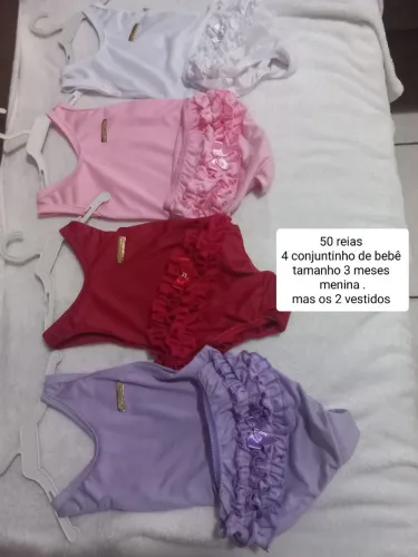 Vende roupa bebê menina 50 reias todos