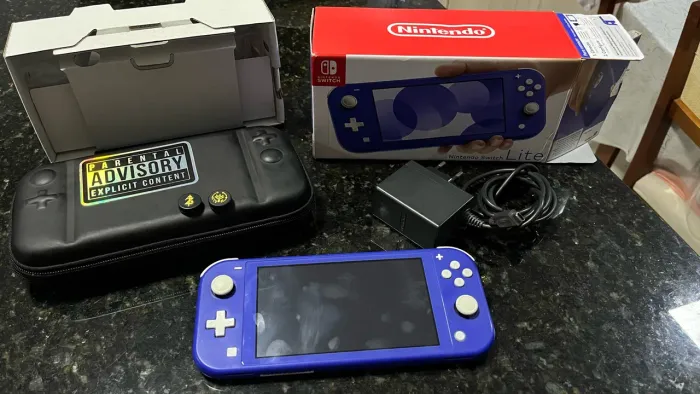 Nintendo Switch Lite, DESBLOQUEADO, 32GB, Azul