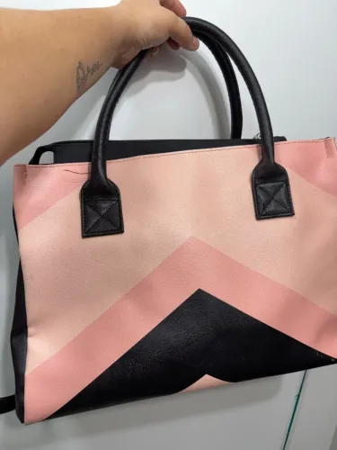 Bolsa couro Mary Kay