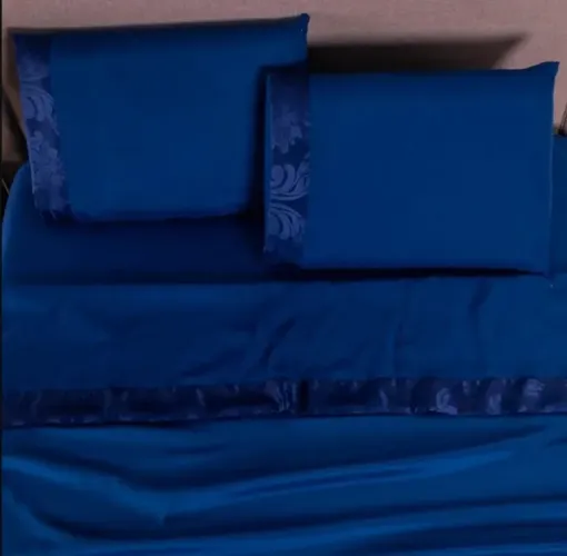 Roupa De Cama King 04 Pçs Completo 400 Fios Toque Macio Luxo