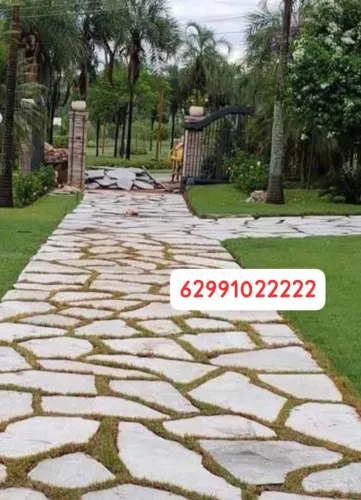 Retalhos de pisos de Pedras decorativas