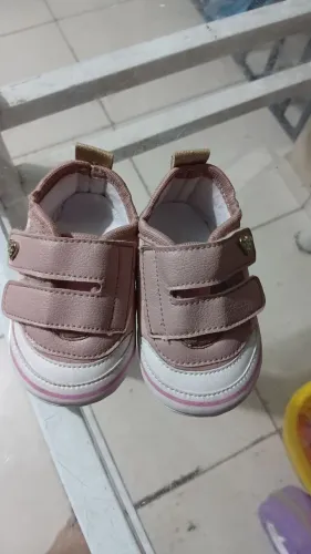 Sapatinho de bebê menina tm16