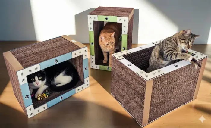 Arranhador P/ Gatos Modular Indushop Ecológico & Artesanal