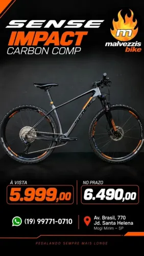 Sense Impact Carbon Race tamanho 17