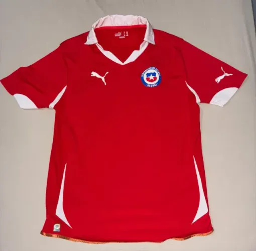Puma camisa seleção do Chile vermelha tam P - usada