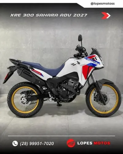 HONDA XRE 300 SAHARA ADV 2027